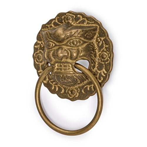 Hardware Philosophy Fu Lion Brass Pulls Hardware 34 Set of 2 - Image 3
