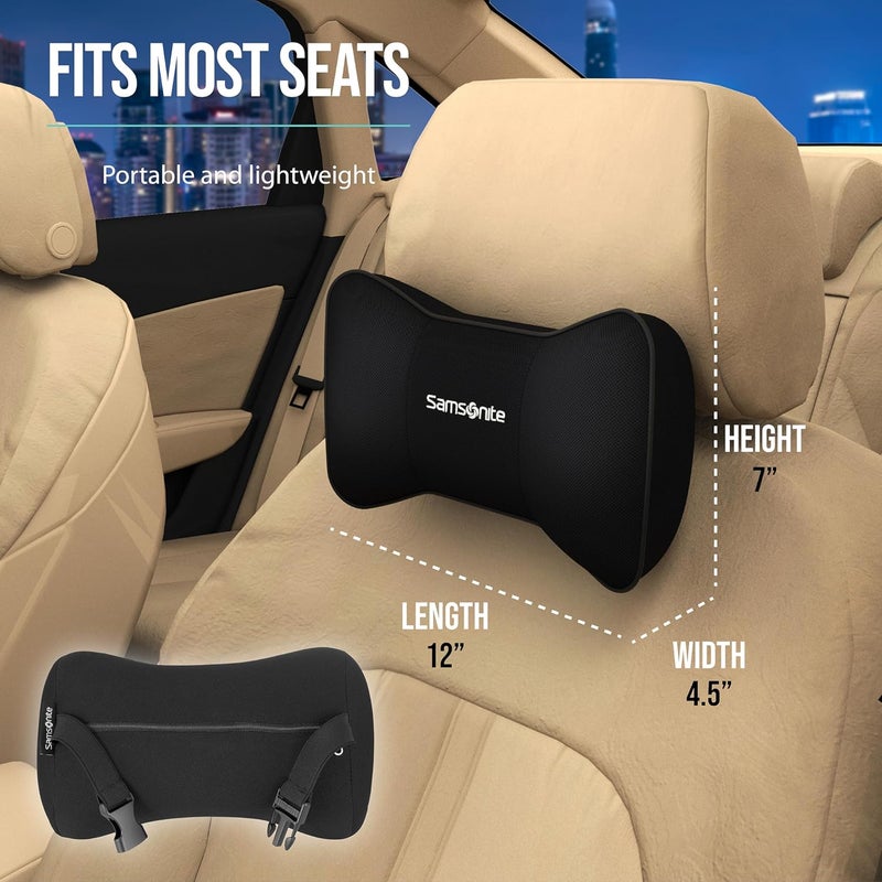 SAMSONITE Travel Neck Pillow for Car or SUV - Image 2