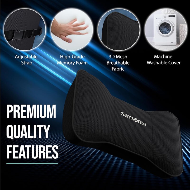 SAMSONITE Travel Neck Pillow for Car or SUV - Image 3