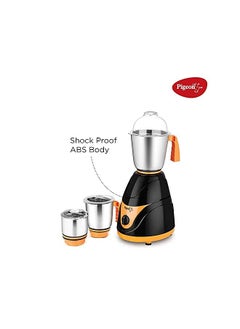 pigeon Mixer Grinder Trumix 3 Jars 550W, Black/Orange  - Image 3