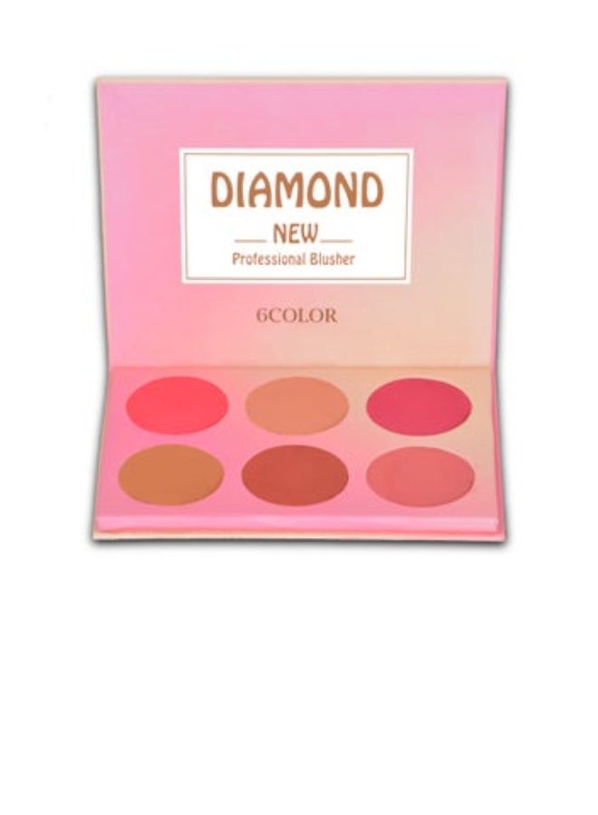 Diamond blusher 6 colors - Image 1
