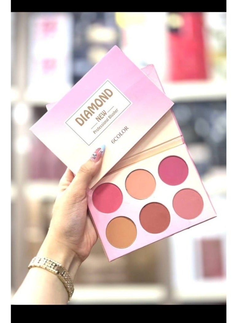 Diamond blusher 6 colors - Image 2