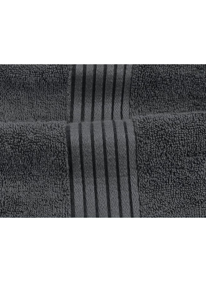 Utopia Towels - 8-Piece Luxury Towel Set, 2 Bath Towels, 2 Hand Towels, and 4 Wash Cloths, 600 GSM 100% Ring Spun Cotton Highly Absorbent Towels for Bathroom, Sports, and Hotel (Grey) - Image 1