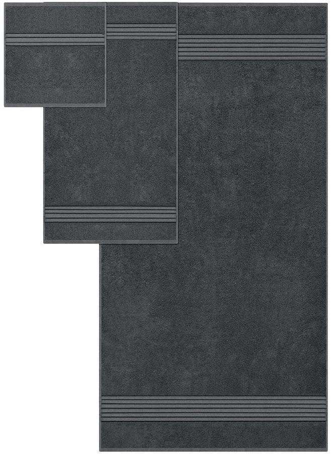 Utopia Towels - 8-Piece Luxury Towel Set, 2 Bath Towels, 2 Hand Towels, and 4 Wash Cloths, 600 GSM 100% Ring Spun Cotton Highly Absorbent Towels for Bathroom, Sports, and Hotel (Grey) - Image 1