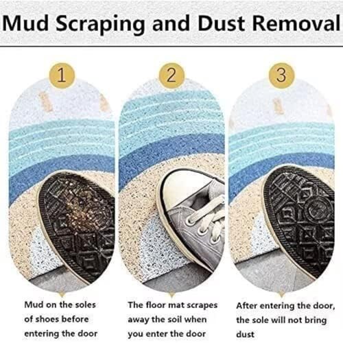 SHOPVILLA Welcome Door Mat/Floor Mats | Super Anti Skid Super Absorbent Karpet Mats | Rugs for Home Kitchen Office | Polyester Door Mats for Home/Bathroom/Bedroom/Kitchen/Floor Mat -40x60cm - Image 5