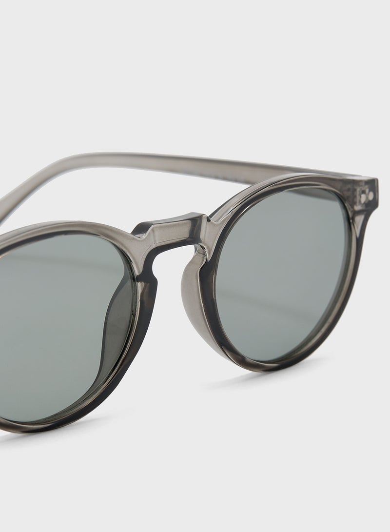 Robert Wood Polarized Lens Round Sunglasses - Image 3