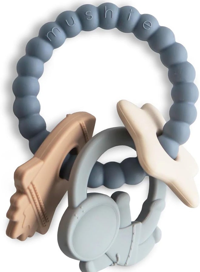 Mushie Space Teething Ring - Image 4