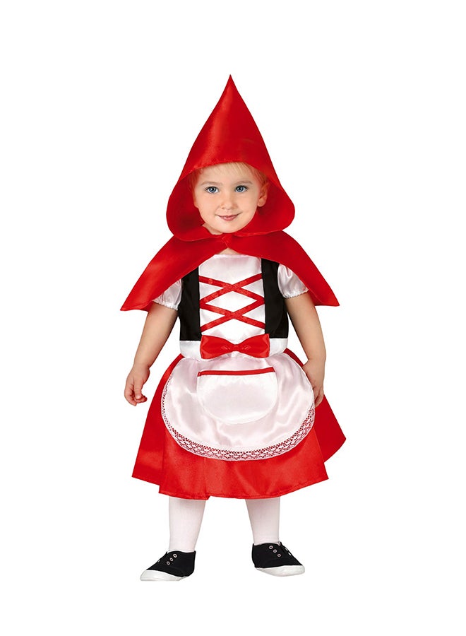 Fiestas Guirca Baby Little Hood Costume, 6-12 Months. Costume includes: Cape with hood, dress