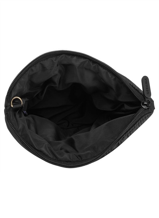 Geekria NOVA Headphones Puffy Pouch, Compatible with Bose QC Ultra/45, JBL Tune 520BT, Sony WH-CH720N, Headset Carrying Bag, Soft Travel Pouch Case for Over-Ear Headphones (Black) - Image 5