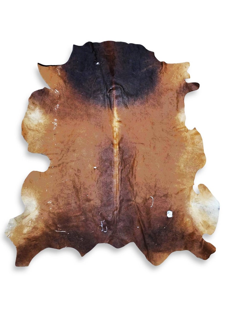 Natural Cowhide Carpet , Luxurious and elegant , ideal for use in living rooms, dining rooms, reception , and offices , a distinctive decorative piece made of natural calfskin with a non-slip backing - lightweight and adds a unique touch to any space