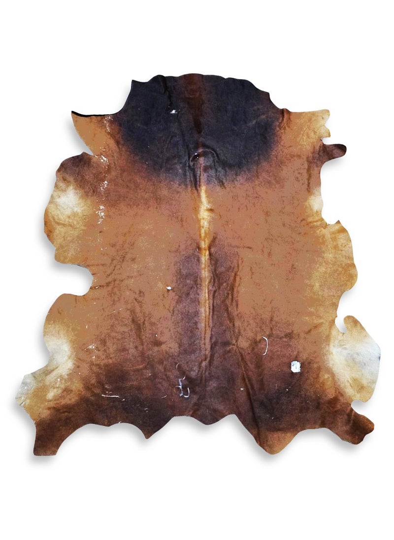 Natural Cowhide Carpet , Luxurious and elegant , ideal for use in living rooms, dining rooms, reception , and offices , a distinctive decorative piece made of natural calfskin with a non-slip backing - lightweight and adds a unique touch to any space
