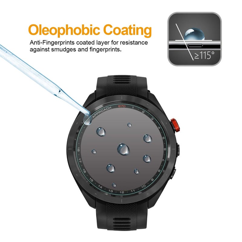 Supershieldz (2 Pack) Supershieldz Designed for Ticwatch Atlas / Ticwatch Pro 5 Enduro / TicWatch Pro 5 / TicWatch Pro 3 / TicWatch Pro 3 Ultra GPS Smartwatch Tempered Glass Screen Protector, Anti Scratch, Bubble Free - Image 5