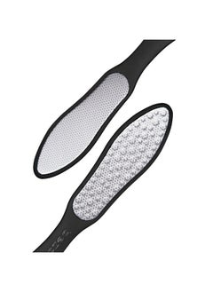 BEZOX Foot File (1 Pcs) Double Sided Foot Scraper Callus Remover Foot Rasp For Cracked Heel And Foot Corn Removal Stainless Steel Pedicure File W/Cloth Storage Bag  - Image 1