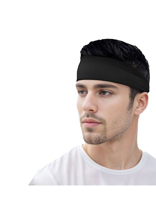 Generic Sweat Wicking Sports Headband 25x8cm , 2PCS  - Image 2