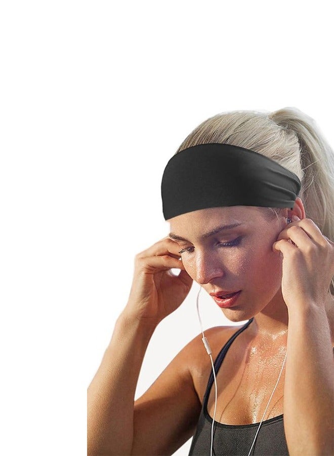 Generic Sweat Wicking Sports Headband 25x8cm , 2PCS  - Image 3