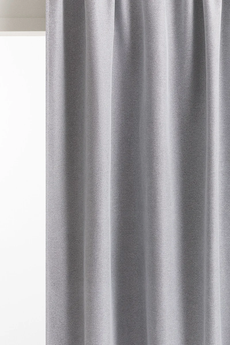 H&M 2-pack blackout curtain lengths