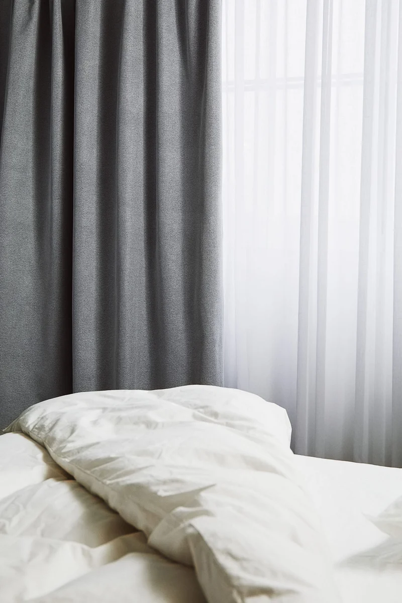 H&M 2-pack blackout curtain lengths