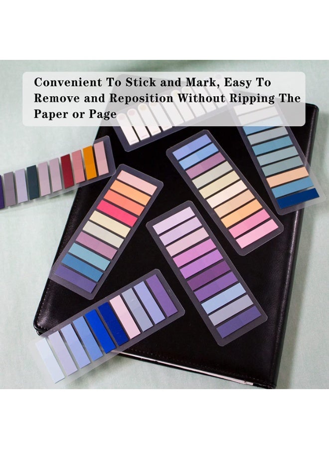 VIUAUAX علامات تبويب لاصقة، ٨٠٠ علامة تبويب للصفحات، علامات تبويب لاصقة، ملاحظات لاصقة شفافة قابلة للكتابة والتعديل، علامات تبويب للصفحات، علامات تبويب للكتب، ملصقات، علامات تبويب لتصنيف الملفات، علامات تبويب ملونة قابلة للكتابة والتعديل (٨٠٠ علامة تبويب للكتب). - Image 5