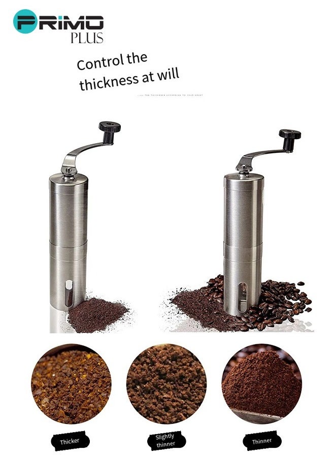 PRIMO PLUS - Coffee Grinder, Portable Coffee Grinder Mill and Coffee Grinder for Household Portable for Travel Convenient - Image 1