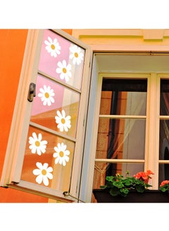 Y&D Plant Flower Daisy Window Stickers Mirror Glass Window Stickers Home Decorative Wall Stickers 30*30CM  - Image 5