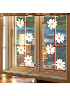 Y&D Plant Flower Daisy Window Stickers Mirror Glass Window Stickers Home Decorative Wall Stickers 30*30CM  - Image 3