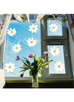 Y&D Plant Flower Daisy Window Stickers Mirror Glass Window Stickers Home Decorative Wall Stickers 30*30CM  - Image 4