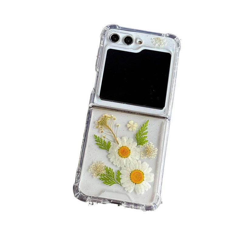 غطاء واقي | مقاوم للصدمات | Custom TPU+PC | مقاوم للصدمات لـ Samsung Galaxy Z Flip 5 | حماية من السقوط - Image 1