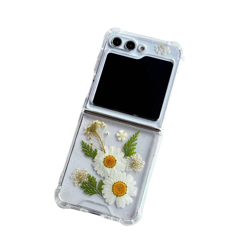 غطاء واقي | مقاوم للصدمات | Custom TPU+PC | مقاوم للصدمات لـ Samsung Galaxy Z Flip 5 | حماية من السقوط - Image 4