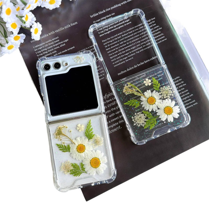 غطاء واقي | مقاوم للصدمات | Custom TPU+PC | مقاوم للصدمات لـ Samsung Galaxy Z Flip 5 | حماية من السقوط - Image 3