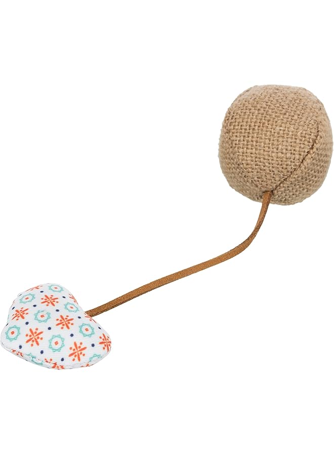 Trixie Ball With Heart Jute Fabric Ã¸ 4.5 X 18 Cm - Image 1