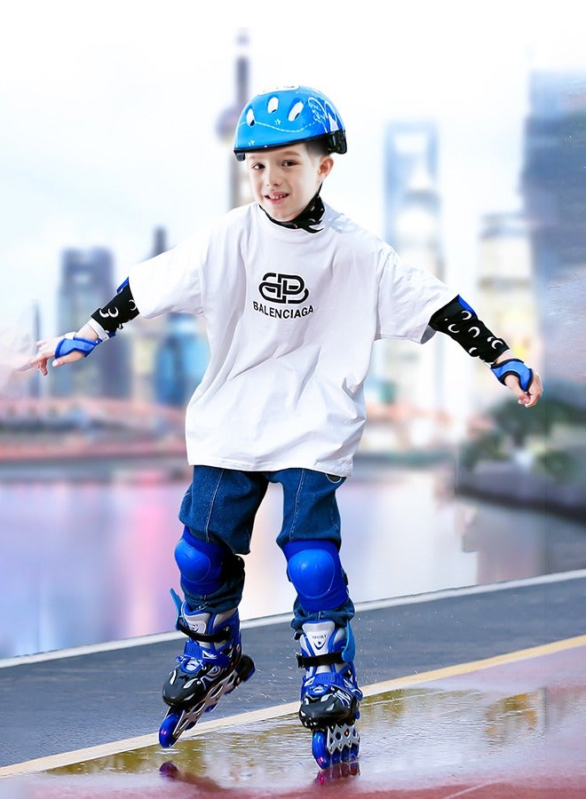 GROIC Adjustable Inline Roller Skates with Light Up Wheels and Wings Outdoor sport for Kids Beginner - Image 2