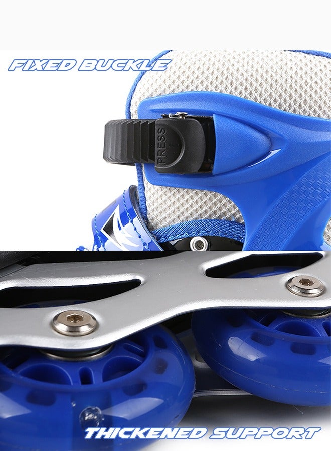 GROIC Adjustable Inline Roller Skates with Light Up Wheels and Wings Outdoor sport for Kids Beginner - Image 4
