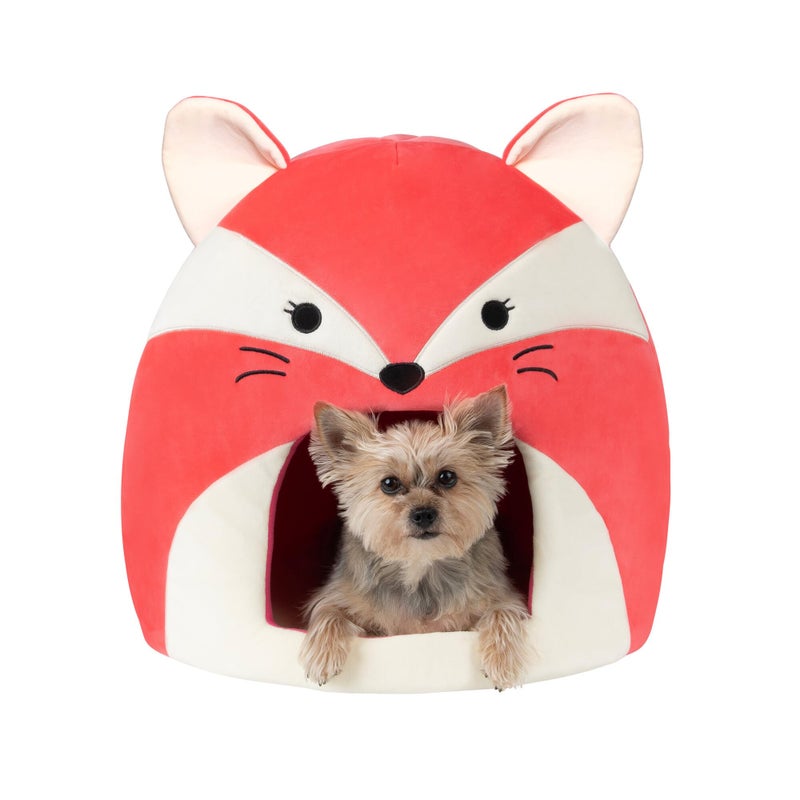 Squishmallows Original 16-Inch Fifi The Fox Pet Cave - Ultrasoft Official Jazwares Pet Bed for Dogs and Cats - Image 1