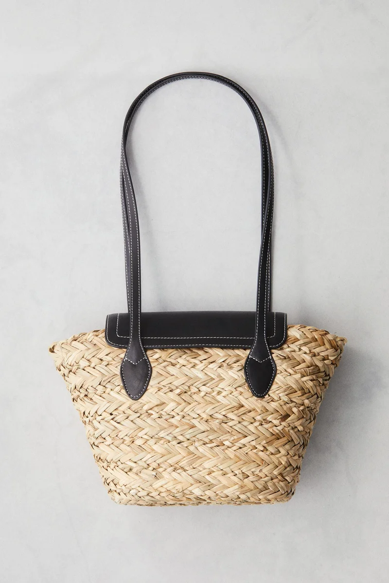 H&M Straw shoulder bag