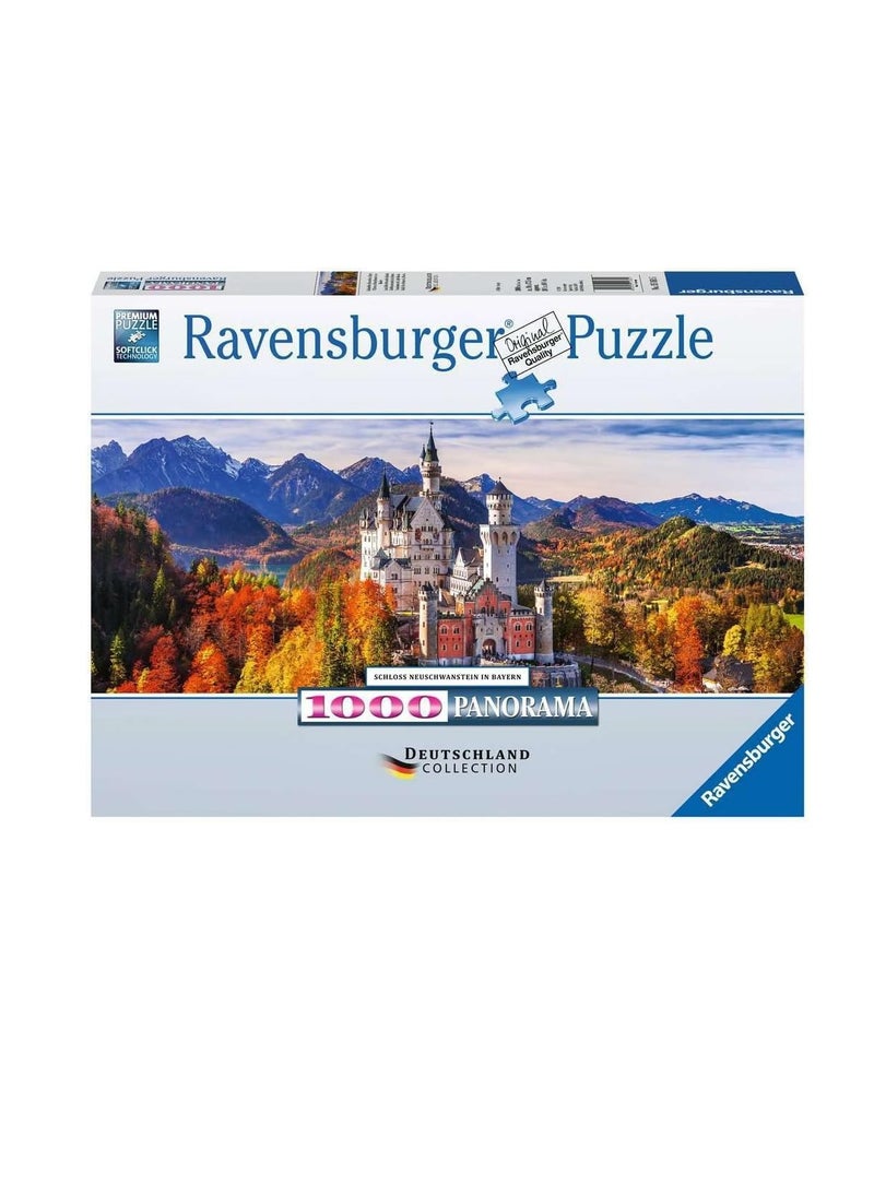 Ravensburger Ravensburger Castle Bavaria Puzzle - 1000pcs - No:15161  - Image 1