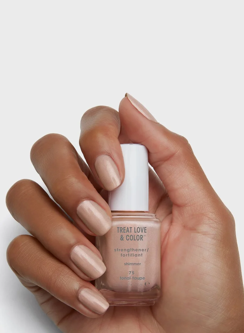 essie Treat Love & Color, Breathable Nail Polish, Tonal Taupe, 13.5 ml