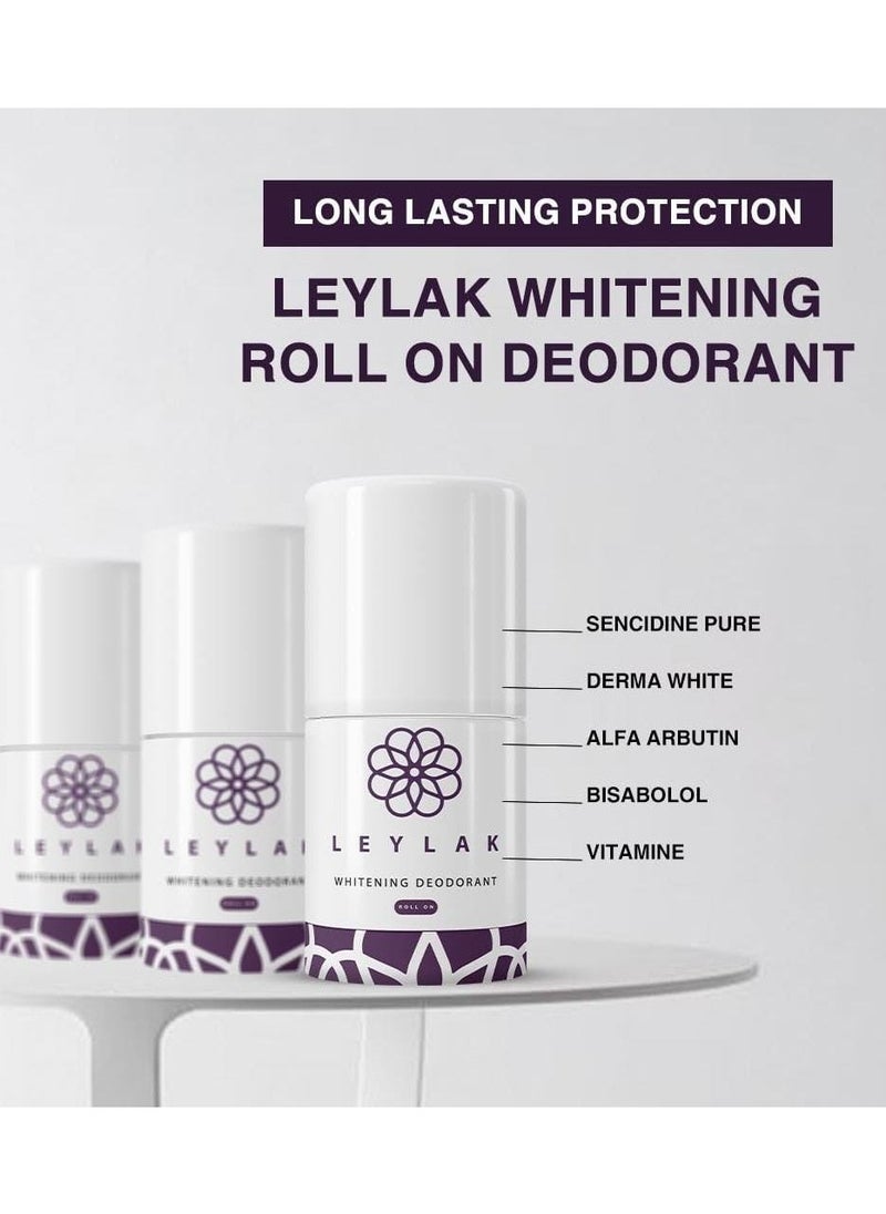 Leylak Leylak Roll On  Whitening Deodorant 50Ml  - Image 4