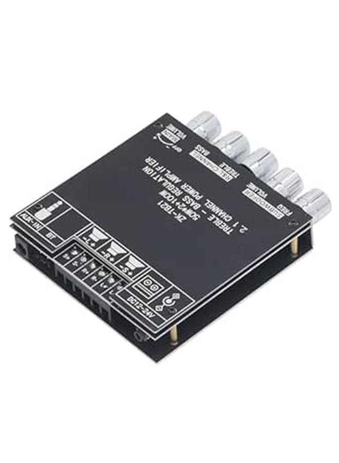 لوحة مضخم رقمي مدمج وحدة مكبر صوت DIY قناة BT 2 طاقة DC12 24V - Image 1