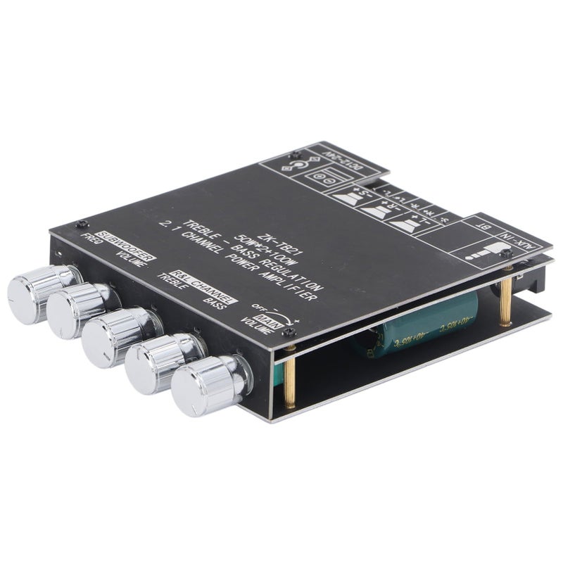 لوحة مضخم رقمي مدمج وحدة مكبر صوت DIY قناة BT 2 طاقة DC12 24V - Image 4