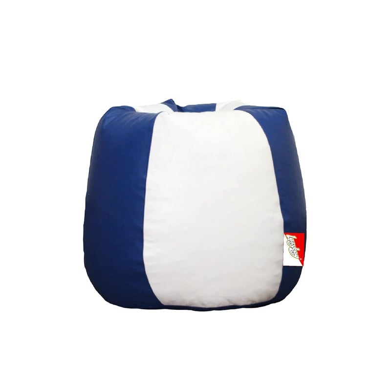 LAZYBAG Bean Bag Chair Furniture for Kids XXXXXL Bean Bag Cover Playing Video Games or Relaxing for classrooms daycares Libraries or Work from Home Blue and White 5XL Size - Image 2