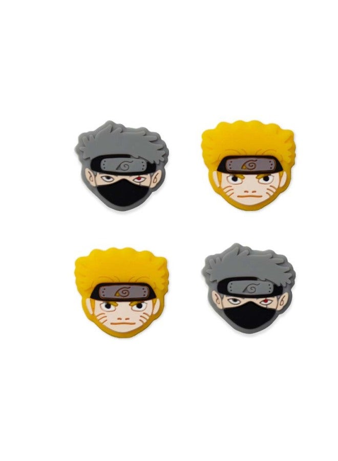 PS5 Streaming Handset Rocker Cap Naruto Theme Switch OLED Silicone Cap NS Key Cap-Product Color:3 (four Combinations)  - Image 1