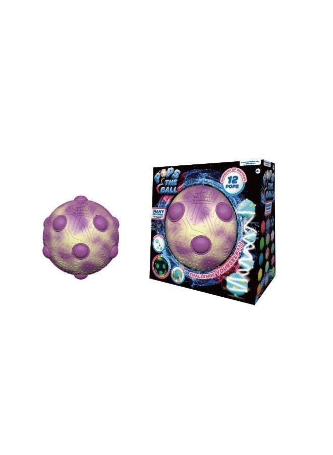 Pops the Ball Stress Ball 10 Cm- Multiple Colors - Image 2