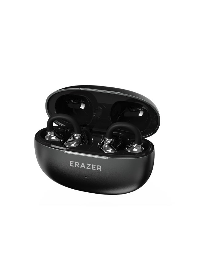 Erazer EX331 Wireless in-Ear Headphones, Bluetooth 5.4, 12mm Driver, Touch Control, Long Battery Life with Charging Case,Stable Fit for Sports-Black - Image 1