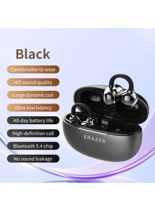 EX331 Wireless in-Ear Headphones, Bluetooth 5.4, 12mm Driver, Touch Control, Long Battery Life with Charging Case,Stable Fit for Sports-Black - view 3