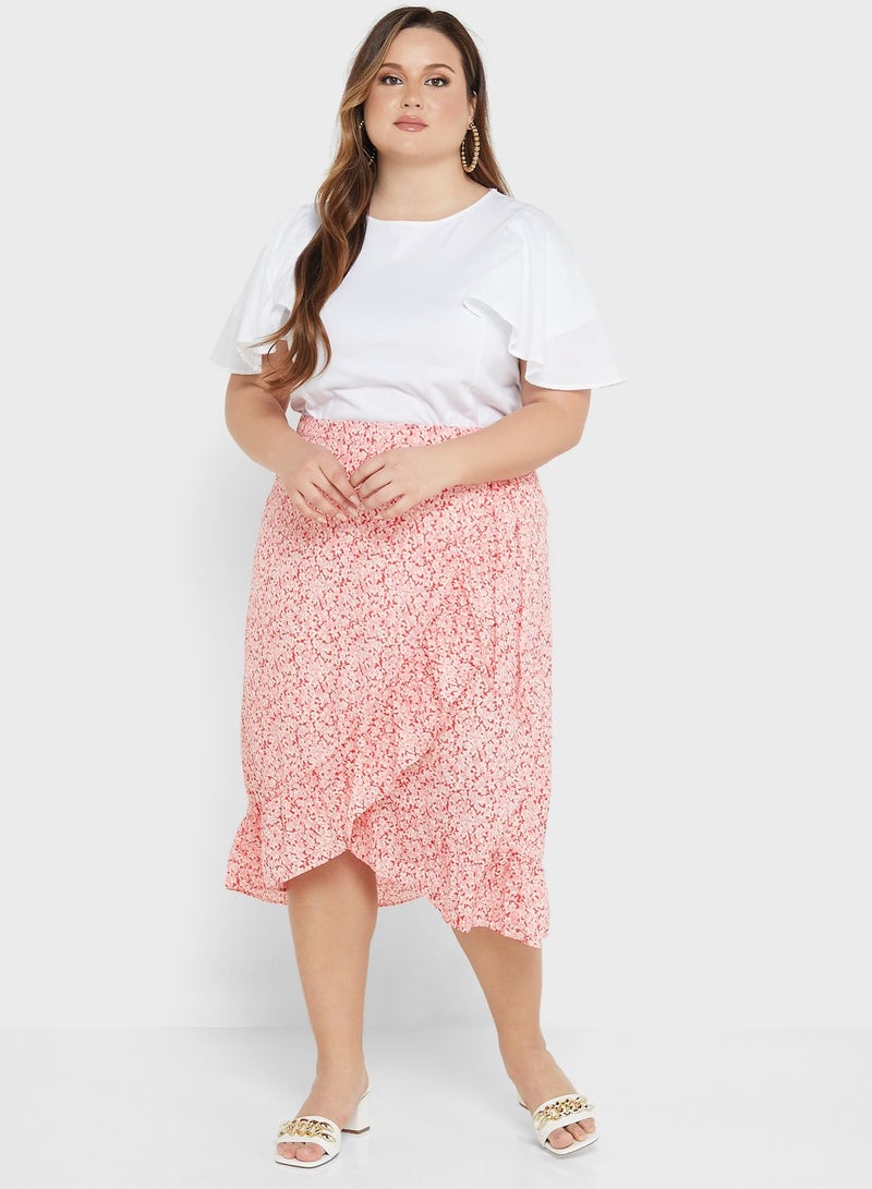 VERO MODA Knitted Wrap Skirt  - Image 4