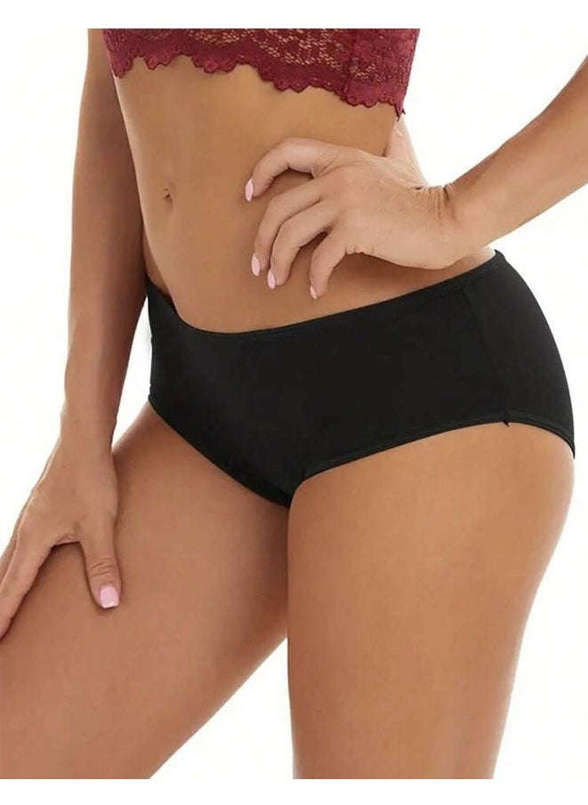 Muyixin Leakproof Period Panty Set Super Comfy Period Panties Cotton Menstrual Panty for Teens Girls - 3 Piece  - Image 4