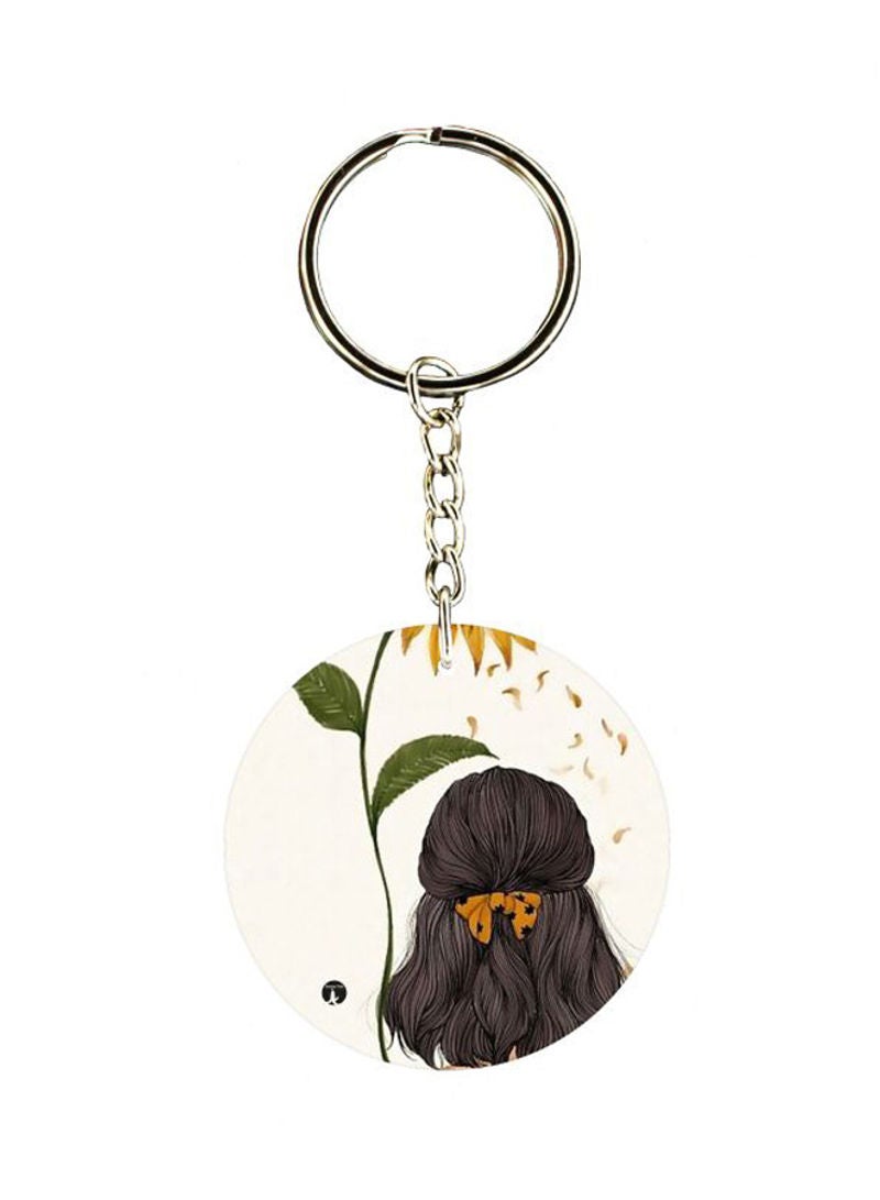 RKN Cartoon Printed Keychain