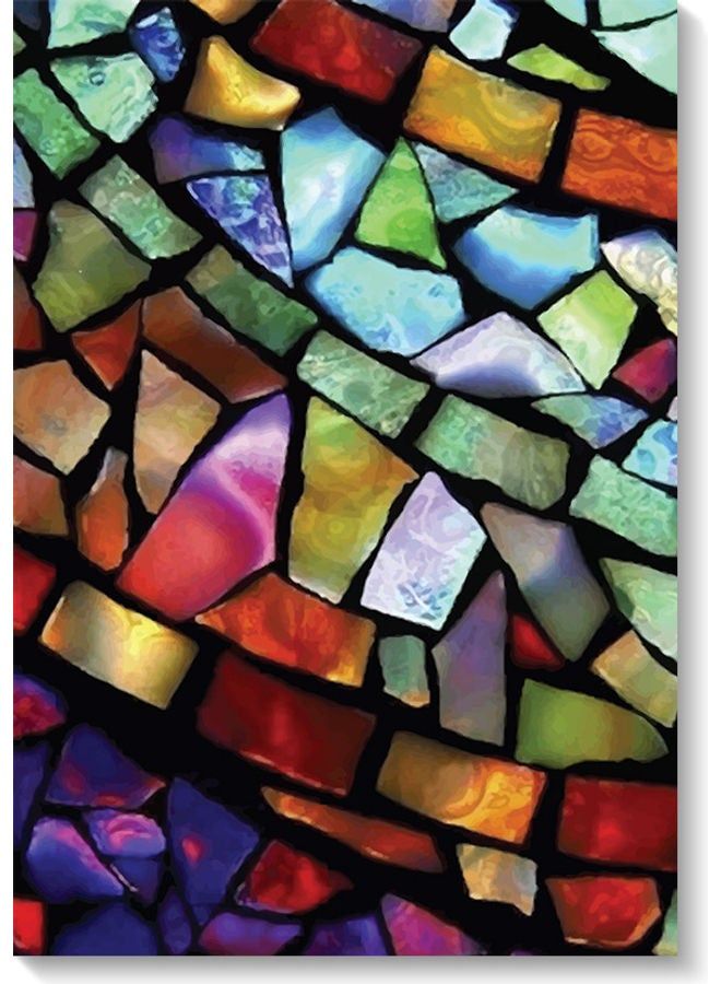 RYN لوحة فنية جدارية زخرفية متعددة الألوان 40 × 60 سم - Image 2