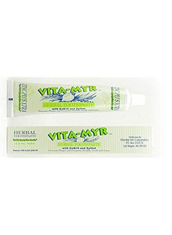 VITA-MYR Vita Myr Herbal W Coq10 And Xylitol Toothpste 5.4 Oz  - Image 1