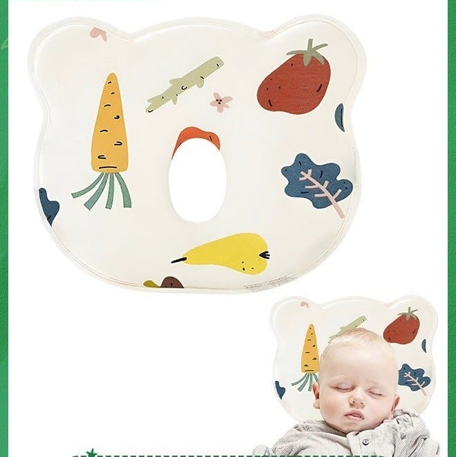 Baby Pillow,revents Flat Head and Shapes Infant's Head, Baby Head Pillow, Perfect for Sleeping and Head Support for Newborns and Infant,Ergonomic Design Baby Pillow - Image 1